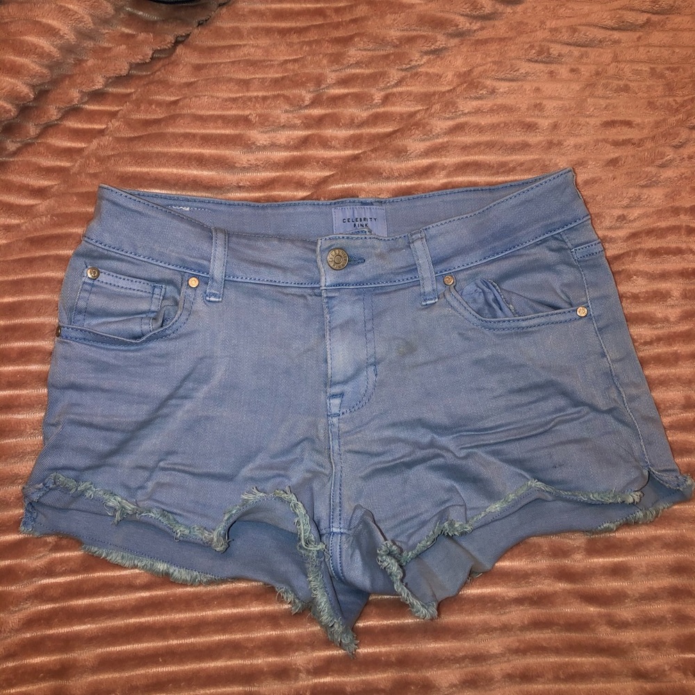 Blue jean shorts